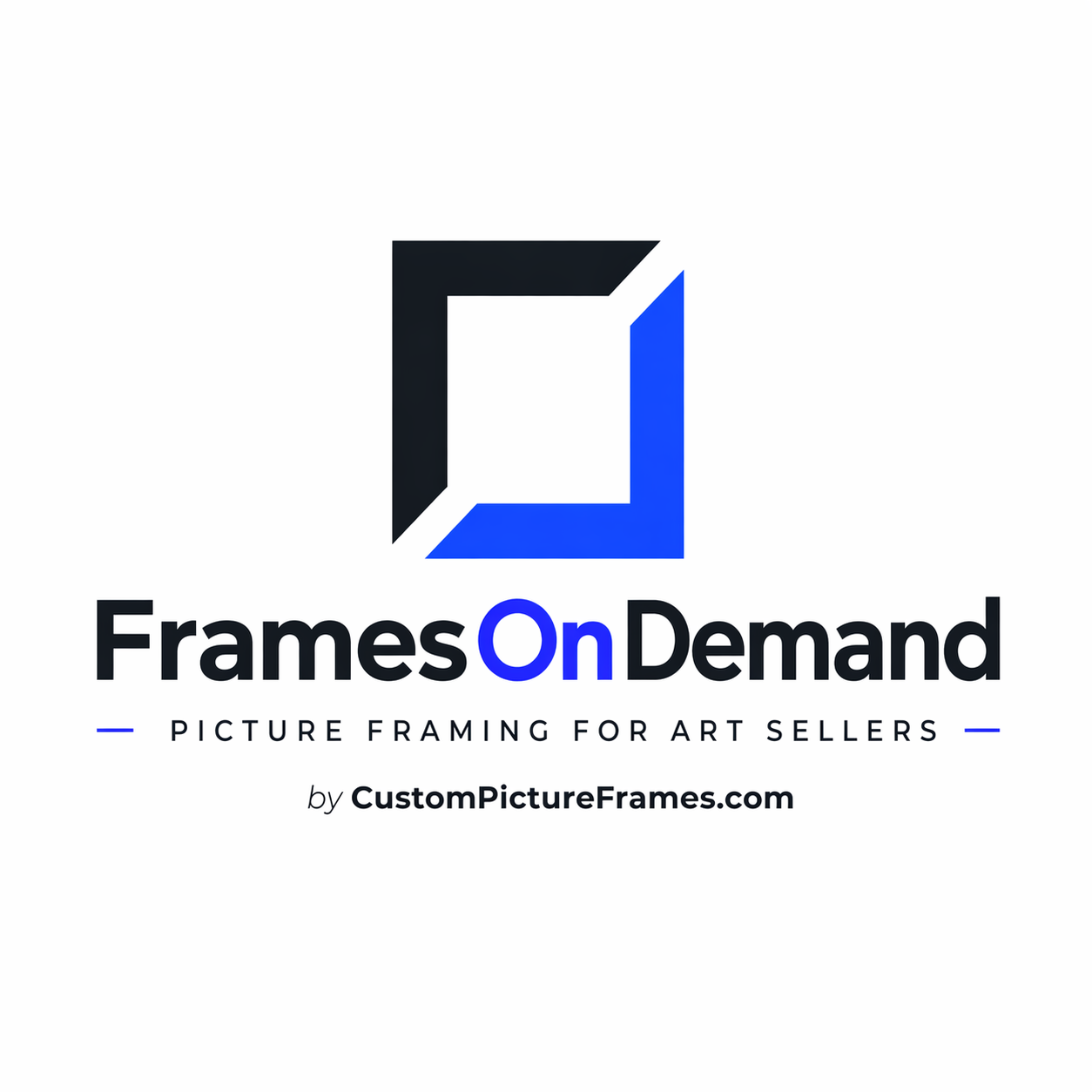 FramesOnDemand, picture framing for art sellers, by CustomPictureFrames.com